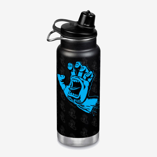 32oz-tkwide-with-chug-cap-santa-cruz-screaming-hand-k8 K32TKWCG-BK-SantaCruze_ScreamingHand.jpg