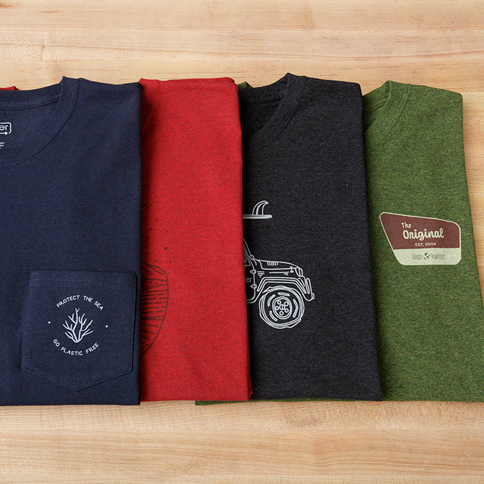 public-lands-t-shirt-b8 klean_shirt_all_designs_outlayed_lifestyle.jpg